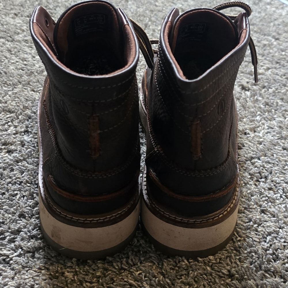 CLARKS CLARKHILL HI Dark Brown Boots Mems Size 10 26173448 - Picture 5 of 10